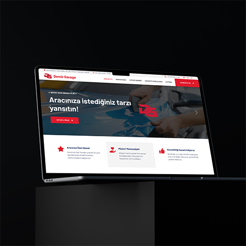 Demir Garage Web Sitesi