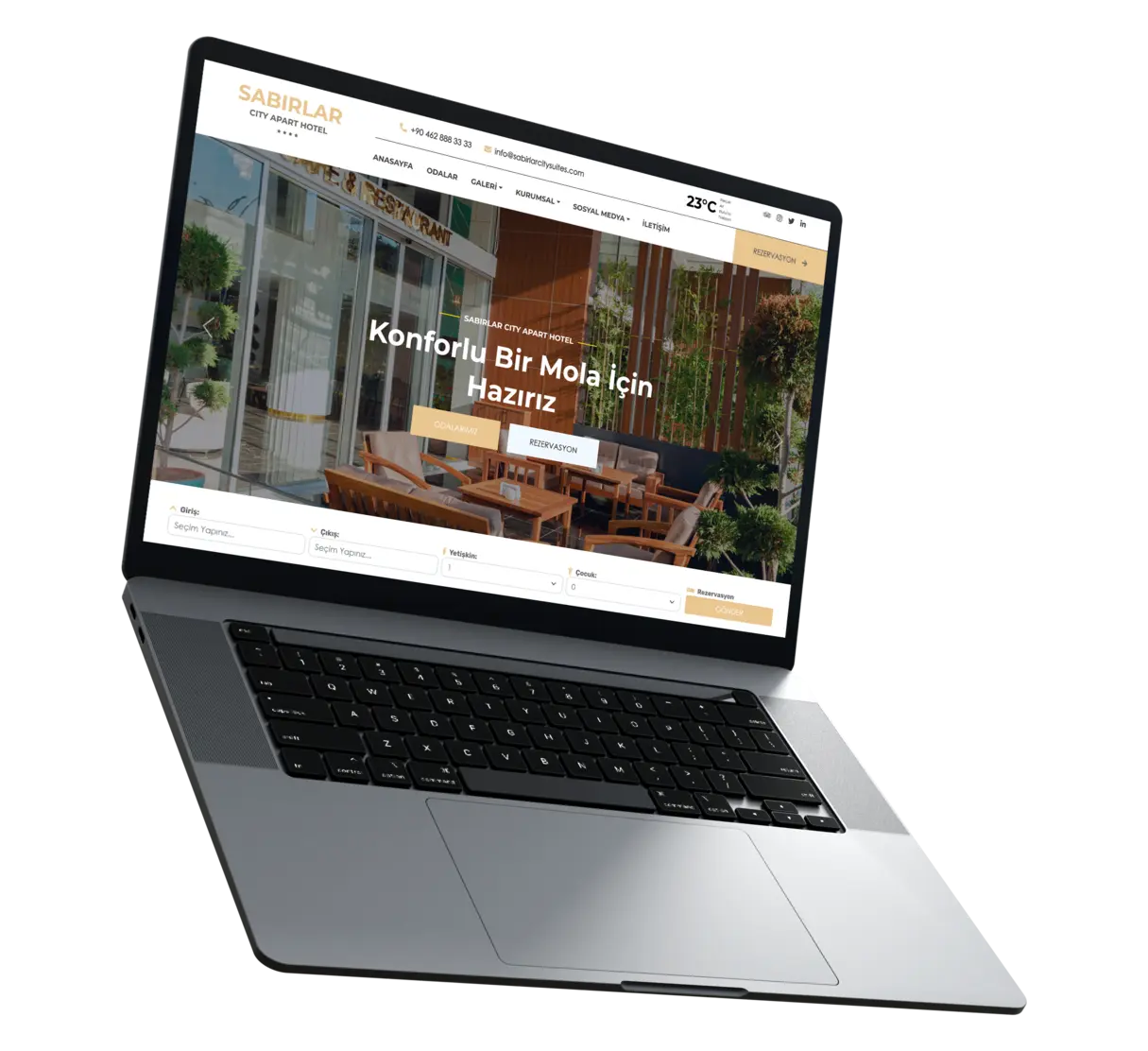 Sabırlar City Apart Hotel - Web Sitesi
