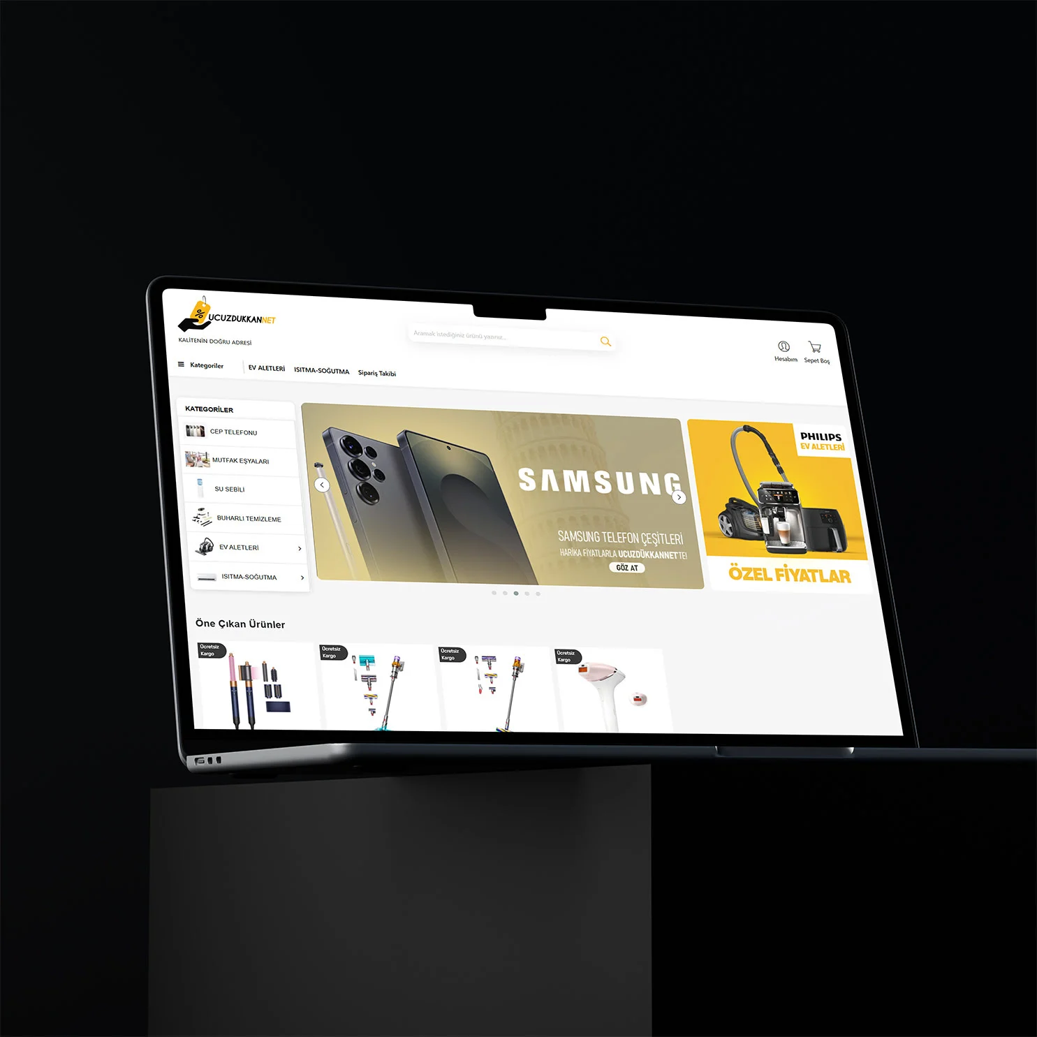 Ucuzdukkannet E-Ticaret Sitesi